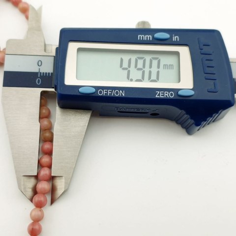 Rodonit różowy kula 4 mm 30 szt Rodonit różowy kula 4 mm 30 szt