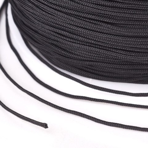 Sznurek nylonowy topliwy 0,8 mm 5 m czarny Sznurek nylonowy topliwy 0,8 mm 5 m czarny