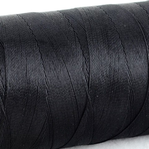 Sznurek poliestrowy skręcany 0,4 mm 10 m czarny Sznurek poliestrowy skręcany 0,4 mm 10 m czarny