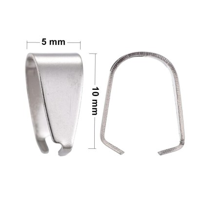 Tailor-made surgical steel 10x5 mm 6 pcs