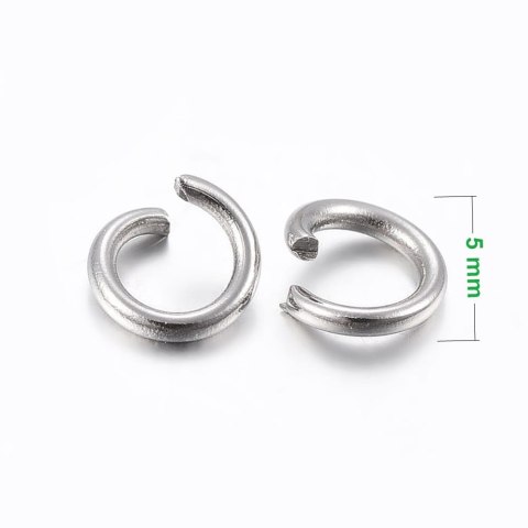 Ogniwo stal chirurgiczna 5 x 0,8 mm 20 szt Ogniwo stal chirurgiczna 5 x 0,8 mm 20 szt