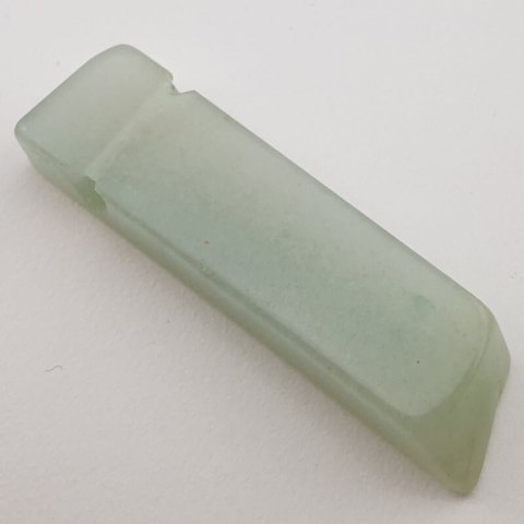 Green aventurine icicle 42x11 mm No 62 Green aventurine icicle 42x11 mm No 62