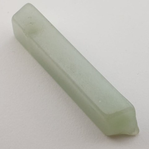 Green aventurine icicle 42x11 mm No 62 Green aventurine icicle 42x11 mm No 62