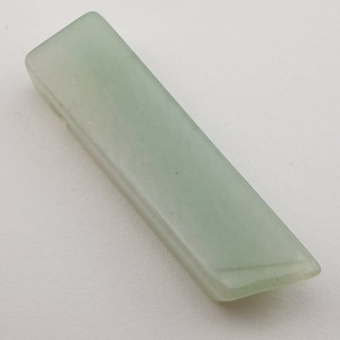 Green aventurine icicle 42x11 mm No 62 Green aventurine icicle 42x11 mm No 62
