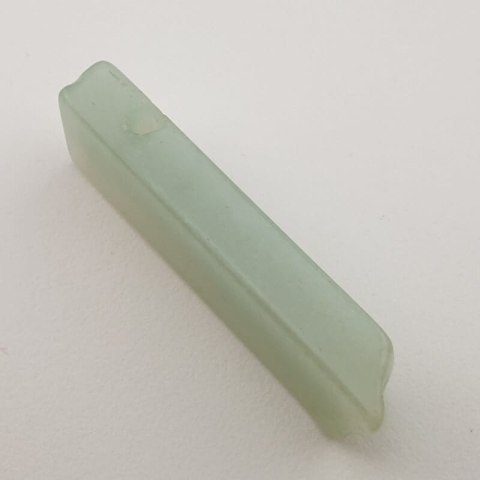 Green aventurine icicle 42x11 mm No 62 Green aventurine icicle 42x11 mm No 62