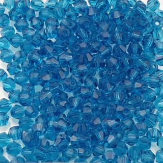 Bicone 3 mm Steel Blue 50 pcs