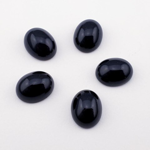 Black agate cabochon 14x10 mm 1 pcs Black agate cabochon 14x10 mm 1 pcs