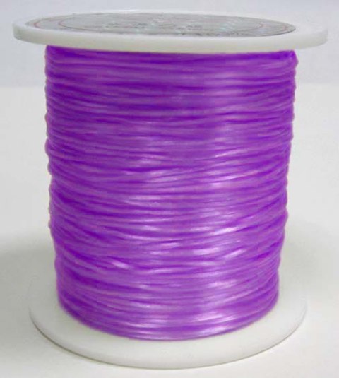 Silicone eraser flat purple 0.8 mm spool Silicone eraser flat purple 0.8 mm spool