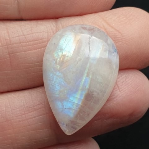 Moonstone cabochon 25x17 mm no 697 Moonstone cabochon 25x17 mm no 697