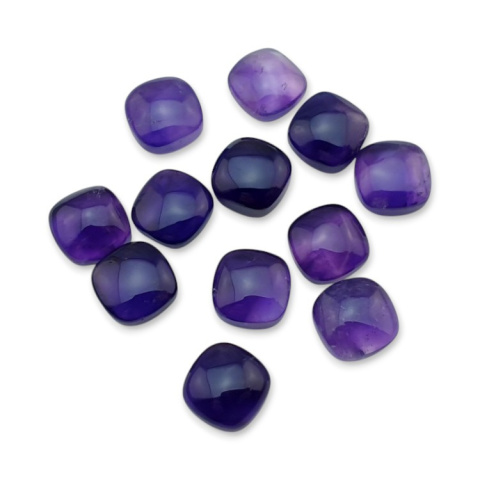 Amethyst cabochon 11x11 mm 1 pc Amethyst cabochon 11x11 mm 1 pc