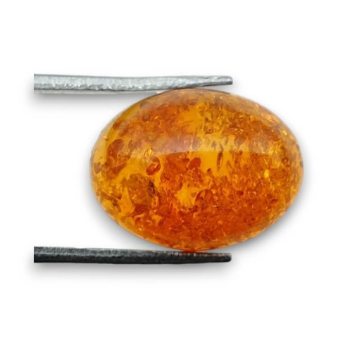 Bursztyn bałtycki kaboszon 16x12 mm nr 732 Bursztyn bałtycki kaboszon 16x12 mm nr 732