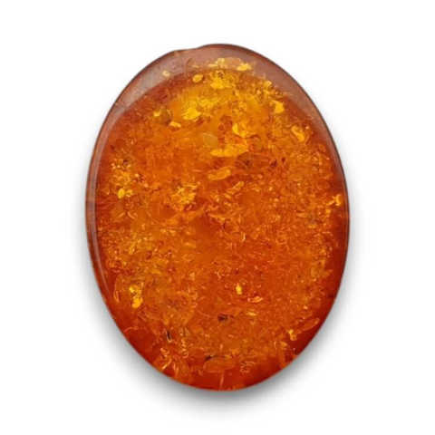 Bursztyn bałtycki kaboszon 16x12 mm nr 732 Bursztyn bałtycki kaboszon 16x12 mm nr 732