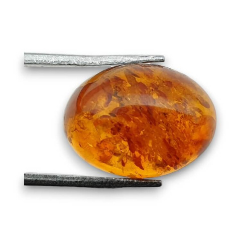 Bursztyn bałtycki kaboszon 16x12 mm nr 734 Bursztyn bałtycki kaboszon 16x12 mm nr 734