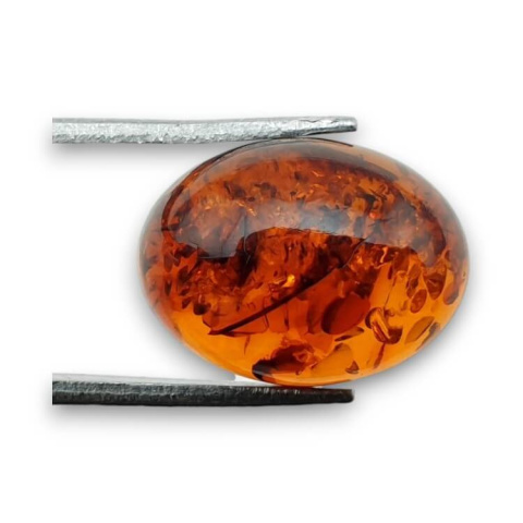 Baltic amber cabochon 16x12 mm no. 876 Baltic amber cabochon 16x12 mm no. 876