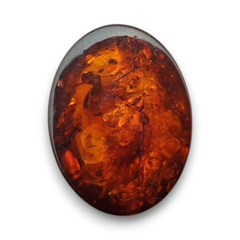 Baltic amber cabochon 16x12 mm no. 876 Baltic amber cabochon 16x12 mm no. 876