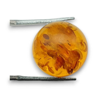 Baltic amber cabochon fi 16 mm no 775