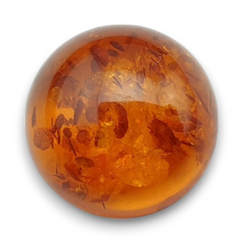 Baltic amber cabochon fi 17 mm no. 742 Baltic amber cabochon fi 17 mm no. 742
