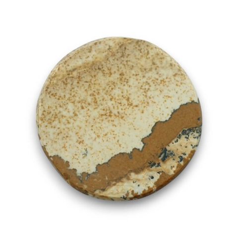 Picture jasper cabochon fi 25 mm no 51 Picture jasper cabochon fi 25 mm no 51