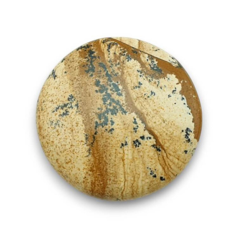 Picture jasper cabochon fi 36 mm no 43 Picture jasper cabochon fi 36 mm no 43