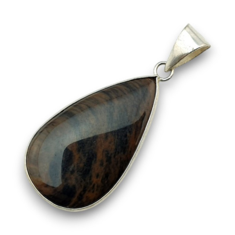 Copper obsidian pendant 33x19 mm no. 1 Copper obsidian pendant 33x19 mm no. 1