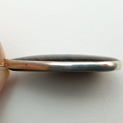 Copper obsidian pendant 33x19 mm no. 1 Copper obsidian pendant 33x19 mm no. 1
