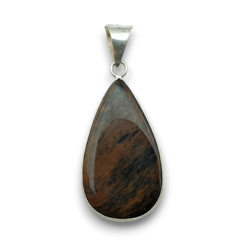 Copper obsidian pendant 33x19 mm no. 1 Copper obsidian pendant 33x19 mm no. 1