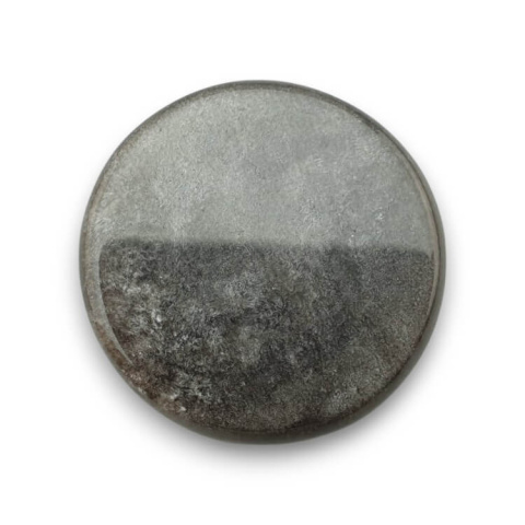 Silver obsidian cabochon dia. 27 mm no 75 Silver obsidian cabochon dia. 27 mm no 75