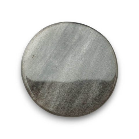 Silver obsidian cabochon fi 29 mm no 58 Silver obsidian cabochon fi 29 mm no 58