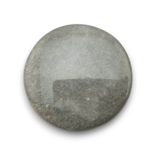 Obsidian silver cabochon fi 30 mm no. 55