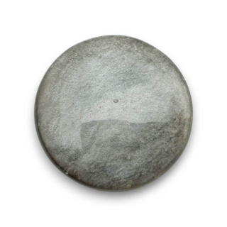 Obsidian silver cabochon fi 32 mm no. 69