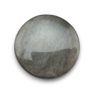 Obsidian silver cabochon fi 33 mm no 63