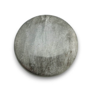 Silver obsidian cabochon fi 33 mm no 73