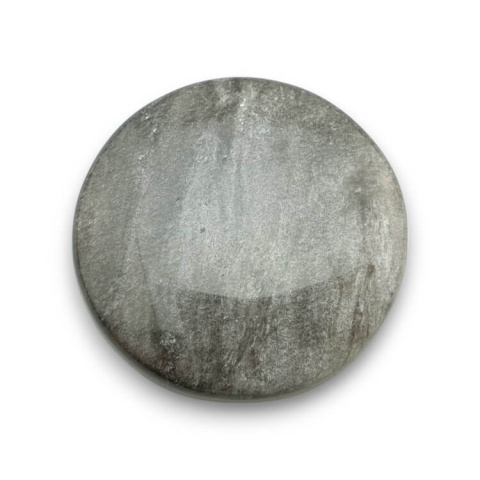 Obsidian silver cabochon fi 33 mm no. 73 Obsidian silver cabochon fi 33 mm no. 73