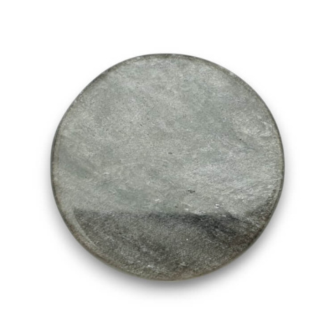 Obsidian silver cabochon fi 33 mm no. 73 Obsidian silver cabochon fi 33 mm no. 73