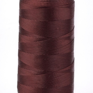 Polyester twisted cord 0,8 mm 5 m coconut brown