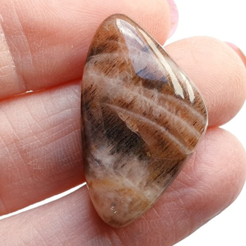 Moonstone cabochon 31x18 mm no 836 Moonstone cabochon 31x18 mm no 836