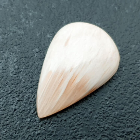 Scolecite cabochon 24x16 mm no 69 Scolecite cabochon 24x16 mm no 69