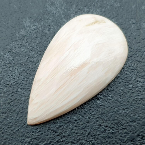 Scolecite cabochon 31x18 mm no 53 Scolecite cabochon 31x18 mm no 53