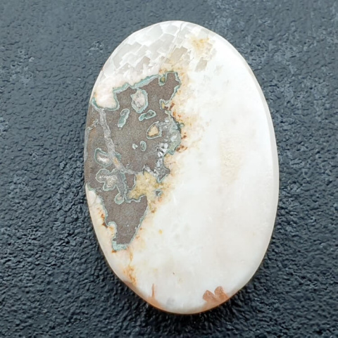 Scolecite cabochon 34x22 mm no 49 Scolecite cabochon 34x22 mm no 49