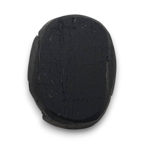 Czarny turmalin kaboszon druzy 23x18 mm nr 357 Czarny turmalin kaboszon druzy 23x18 mm nr 357