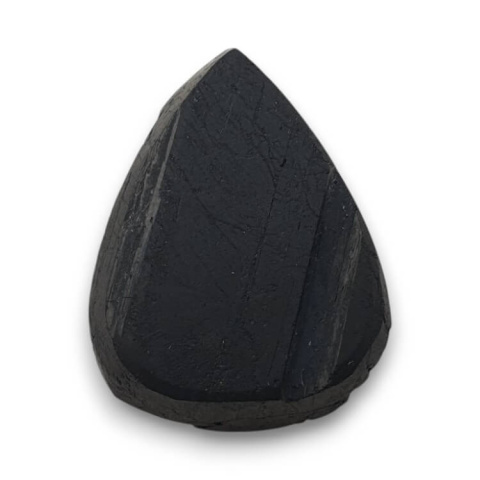 Black tourmaline cabochon druzy 26x20 mm no. 378 Black tourmaline cabochon druzy 26x20 mm no. 378