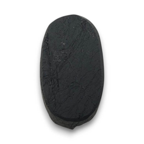 Black tourmaline cabochon druzy 27x15 mm no. 369 Black tourmaline cabochon druzy 27x15 mm no. 369