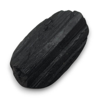 Black tourmaline cabochon druzy 28x17 mm no. 364