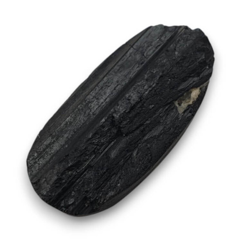 Black tourmaline cabochon druzy 29x14 mm no. 304 Black tourmaline cabochon druzy 29x14 mm no. 304