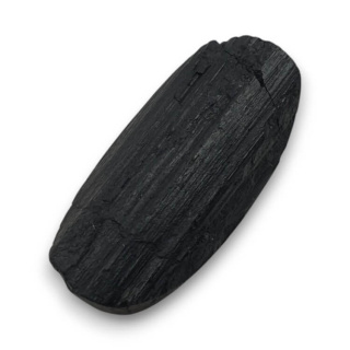 Black tourmaline cabochon druzy 29x15 mm no. 374