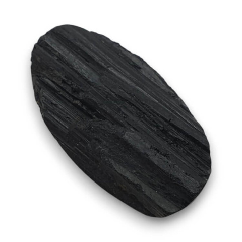 Black tourmaline cabochon druzy 29x16 mm no. 303 Black tourmaline cabochon druzy 29x16 mm no. 303