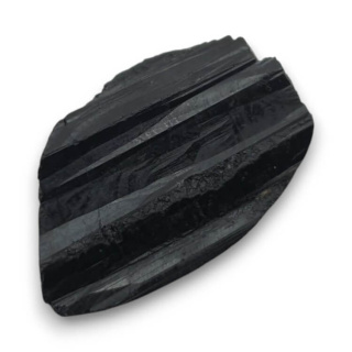 Black tourmaline cabochon druzy 29x19 mm no 305