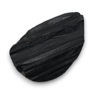 Black tourmaline cabochon druzy 29x19 mm no 305