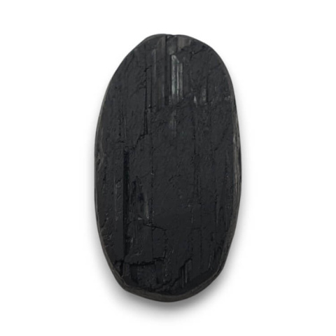 Black tourmaline cabochon druzy 31x17 mm no 326 Black tourmaline cabochon druzy 31x17 mm no 326