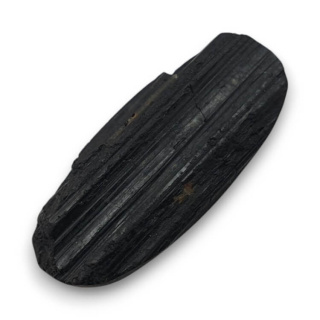 Black tourmaline cabochon druzy 32x14 mm no 331